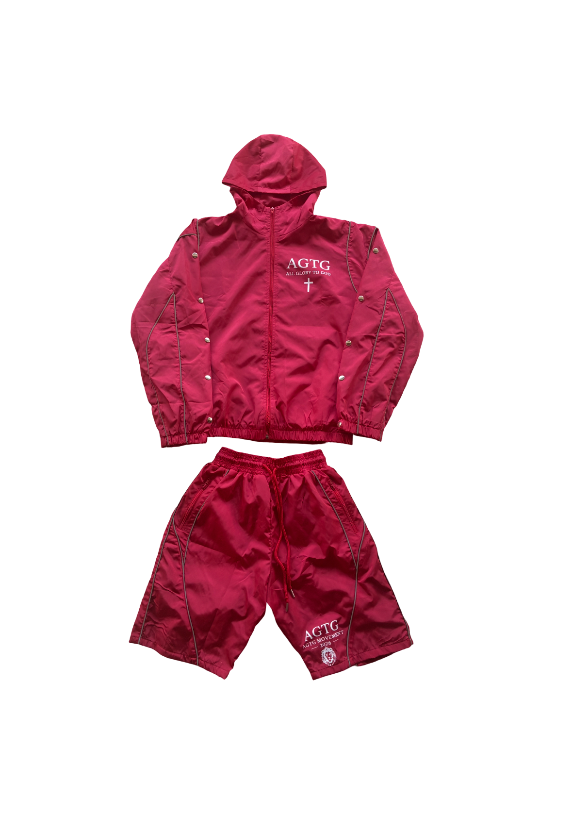 AGTG Movement 2026 Windbreaker Set Red