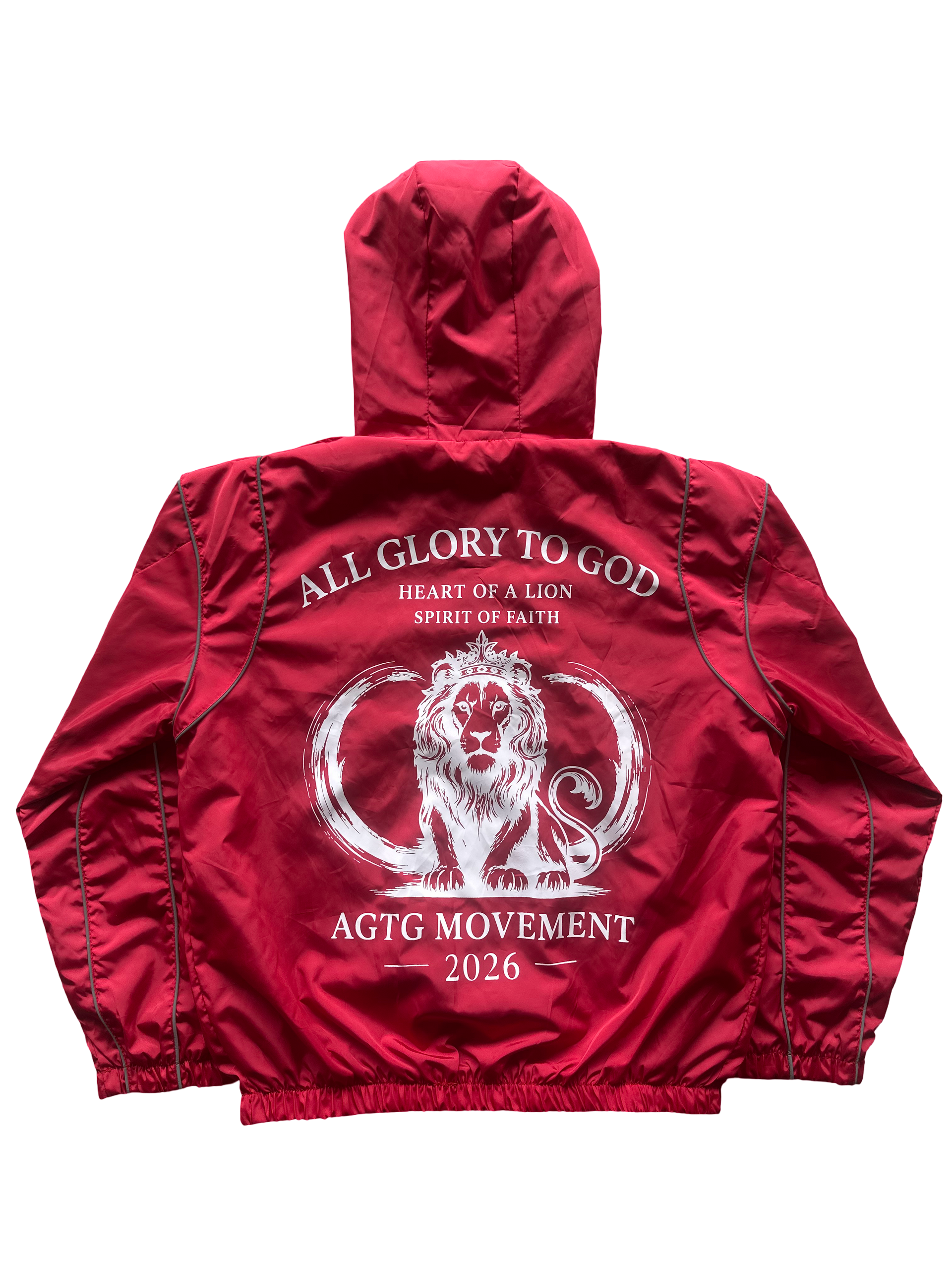 AGTG Windbreaker Jacket Red
