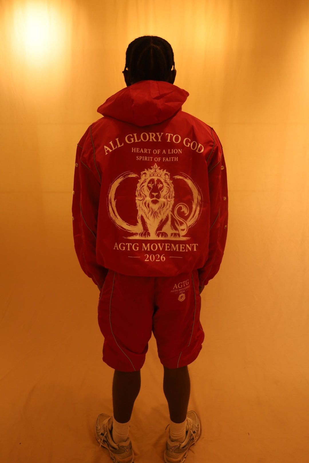 AGTG Movement 2026 Windbreaker Set Red
